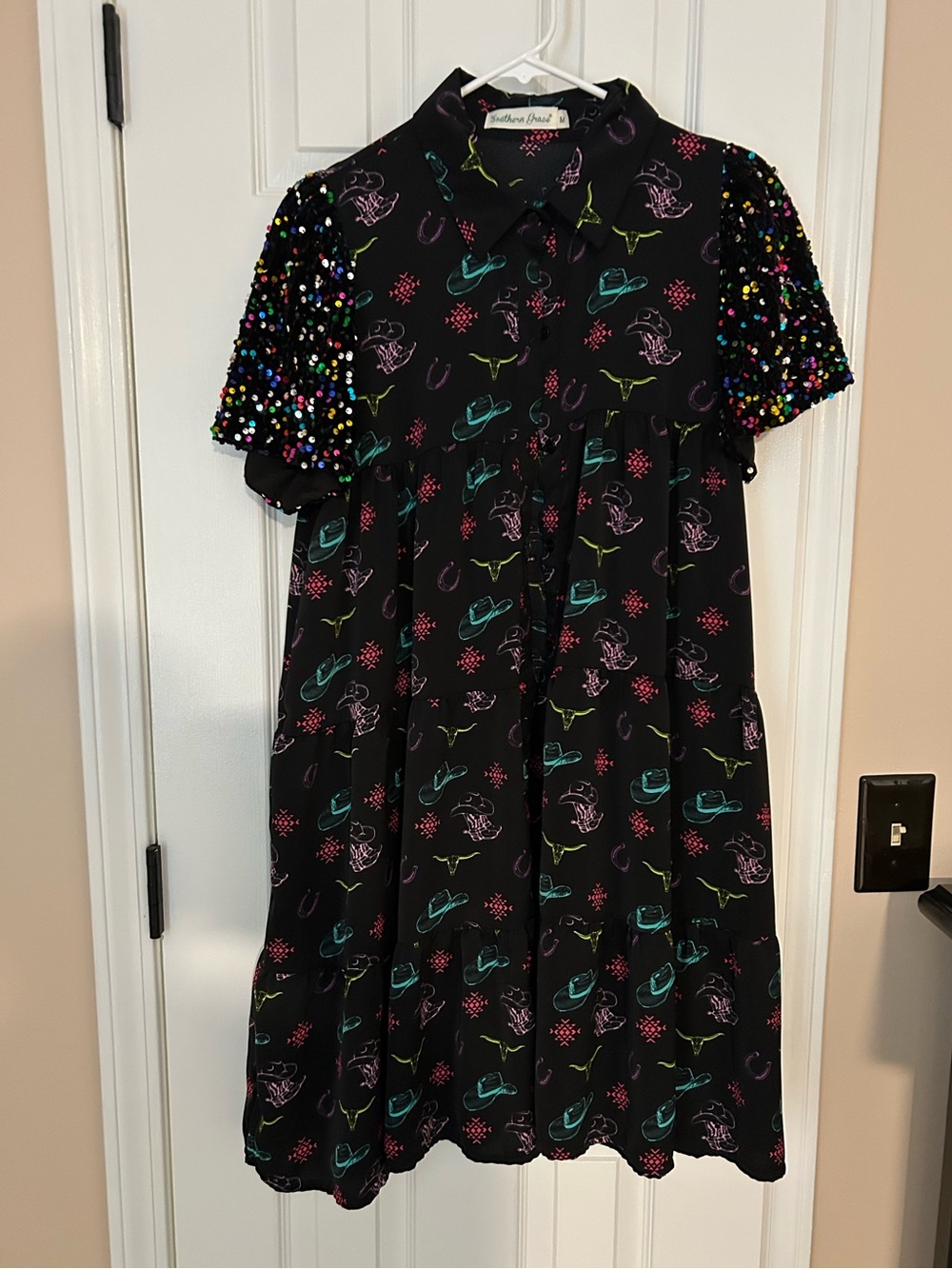 Cowgirl sparkle dress